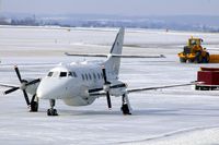 N922CX @ CID - Sat overnight in the snow. - by Glenn E. Chatfield