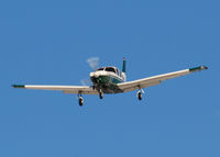 N90977 @ KAPA - Landing on 17L on a very windy day. - by Bluedharma