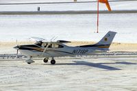 N171SP @ CID - Bright sunny morning, taxiing by my office window.  State Police. - by Glenn E. Chatfield