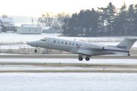 N425G @ CID - GEICO departing runway 13, as seen from my office in the tower. - by Glenn E. Chatfield