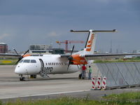 5N-DAP @ EHBK - de Havilland Canada DHC-8-311A Dash 8 5N-DAP Aerocontractors - by Alex Smit
