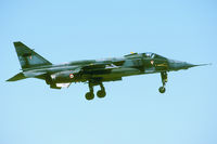A34 @ LFSI - This Jaguar participated in a mass base attack during the local air day.
