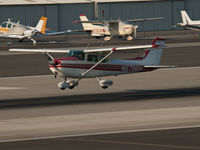N6796H @ SMO - N6796H arriving on RWY 21 - by Torsten Hoff