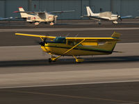 N6570N @ SMO - N6570N arriving on RWY 21 - by Torsten Hoff