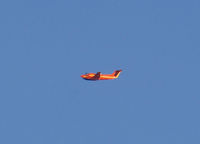 N203LG - Flight for Life Heading West above Littleton Colorado.