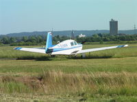 D-EHAN @ EDKB - Mooney M20C-21 at Bonn-Hangelar airfield