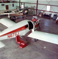 N6711J @ KVRB - taken in a hangar during her first 100 hr annual - by LGMavredes
