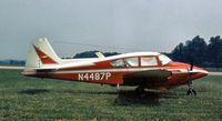 N4487P @ RDG - This Geronimo attended the 1976 Reading Airshow in Pennsylvania. - by Peter Nicholson