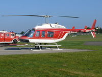 D-HASA @ EDKA - Bell B206L3 Long Ranger III D-HASA Rhein-Ruhr Helicopters - by Alex Smit
