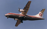 OY-CIC @ EGLF - ATR-42-300  EX F-WWEC - by moxy