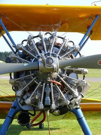 N1318N @ EDKA - Boeing E75 Stearman Kaydett N1318N painted as US Navy 207 N1318N @ EDKA - Boeing E75 Stearman Kaydett N1318N painted as US Navy 207