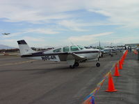 N854R @ POC - On display at Brackett - by Helicopterfriend