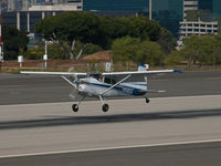N585Z @ SMO - N585Z arriving on RWY 21 - by Torsten Hoff