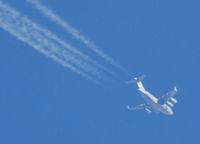 UNKNOWN - C-17 Globemaster over Littleton, Colorado heading East.