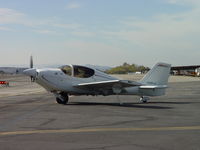 N111EU @ CCB - Waiting to take off at Cable/One large wheel on front - by Helicopterfriend