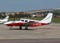 G-GFCD @ EGKA - SITTING IN THE SUN AT SHOREHAM - by BIKE PILOT
