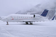 LZ-YUR @ LSZS - Air Lazur Canadair CL600 Challenger - by Thomas Ramgraber-VAP