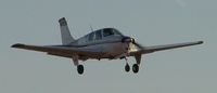 N8555N @ 6A2 - N8555N on final for RWY32 at 6A2. - by J. Michael Travis