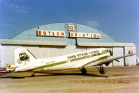 N100DW @ FTW - SMB Stage Lines DC-3 at Meacham Field - by Zane Adams