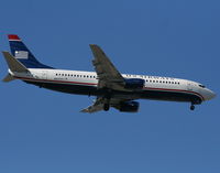 N432US @ TPA - US Airways 737-400 - by Florida Metal