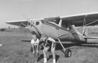 N76480 - My Dad used to rent this plane at the Elwood, Indiana airport and take me and my sister rides. - by Chuck Barnett