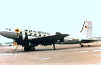 N44GH @ FTW - Registered as N8538R - Also noted as N306SF and USN BuNo 12437 she served as USN Blue Angels support aircraft 1953-1955 - by Zane Adams