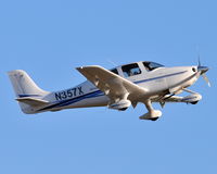 N357X @ 5W8 - Departing runway 22 - by John W. Thomas