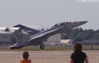 165799 @ LFI - The Super Hornet Demo Team getting airborne, and fast