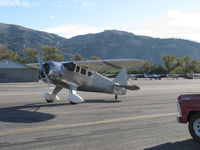 N273MD @ SZP - Dickenson-Howard DGA-21 'Mr. Dickenson', P&W R-1340-57 Wasp 600 Hp, taxi to Rwy 22 - by Doug Robertson