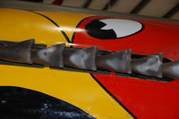 N1195N @ S67 - Parrott Head Livery on this P-40N. Painted to represent a P-40N from the 502nd FS, 337th FG, Napier Field, AL 1943. - by Bluedharma