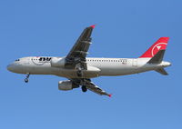 N344NW @ TPA - Northwest A320 - by Florida Metal