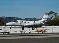 N820QS @ SMO - N820QS arriving on RWY 21 - by Torsten Hoff