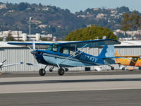 N8747V @ SMO - N8747V arriving on RWY 21 - by Torsten Hoff