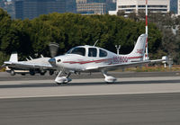 N6060Q @ SMO - N6060Q departing from RWY 21 - by Torsten Hoff