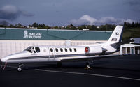 N143QS @ KBFI - KBFI (S550-0143 seen here registered N1VA of the Commonwealth of Virginia is currently owned by Aerocardal in Chile and posted here for C/N accuracy as N143QS of Netjets the original Cessna factory reg was N1295N) - by Nick Dean