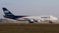N741WA @ EDDP - the second boein 747 in new world colours. ex: 9V-SPR - by Marcus Valentin