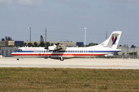 N4AE @ KMIA - ATR 72-212 - by Mark Pasqualino