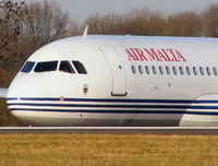 9H-AEO @ EGCC - Air Malta - by chris hall