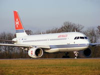 9H-AEO @ EGCC - Air Malta - by chris hall