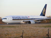 9V-SVM @ EGCC - Singapore Airlines - by chris hall