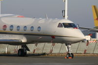 3B-PGF @ EBBR - parked on General Aviation apron (Abelag)