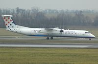 9A-CQB @ LOWW - CROATIA  DASH8 - by Delta Kilo