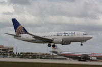 N17640 @ KMIA - Boeing 737-500 - by Mark Pasqualino