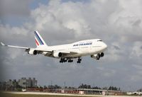 F-GISD @ KMIA - Boeing 747-400 - by Mark Pasqualino