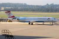 OE-LVM @ VIE - Austrian arrows Fokker F-100 - by Joker767