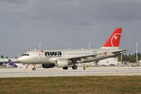 N361NB @ KMIA - Airbus A319 - by Mark Pasqualino