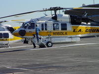 N160LA @ POC - Getting ready to start up and take off - by Helicopterfriend