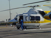 N14LA @ POC - Loading up, getting ready to start up and take off - by Helicopterfriend