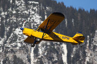OE-APW @ LOWI - Piper Aircraft Corp. PA18-150