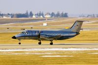 N247CA @ CID - Departing Runway 13, working for DHL - by Glenn E. Chatfield